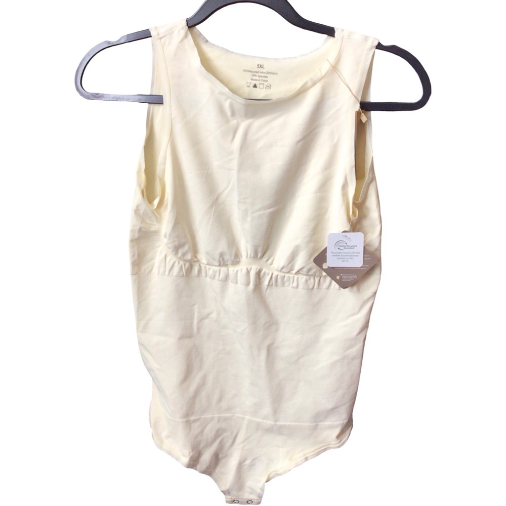 Amazon Cream Women's Shapewear Bodysuit